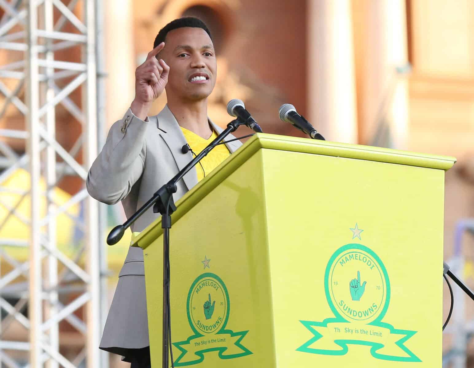 Football - Mamelodi Sundowns - Trophy Tour - Mamelodi - Pretoria