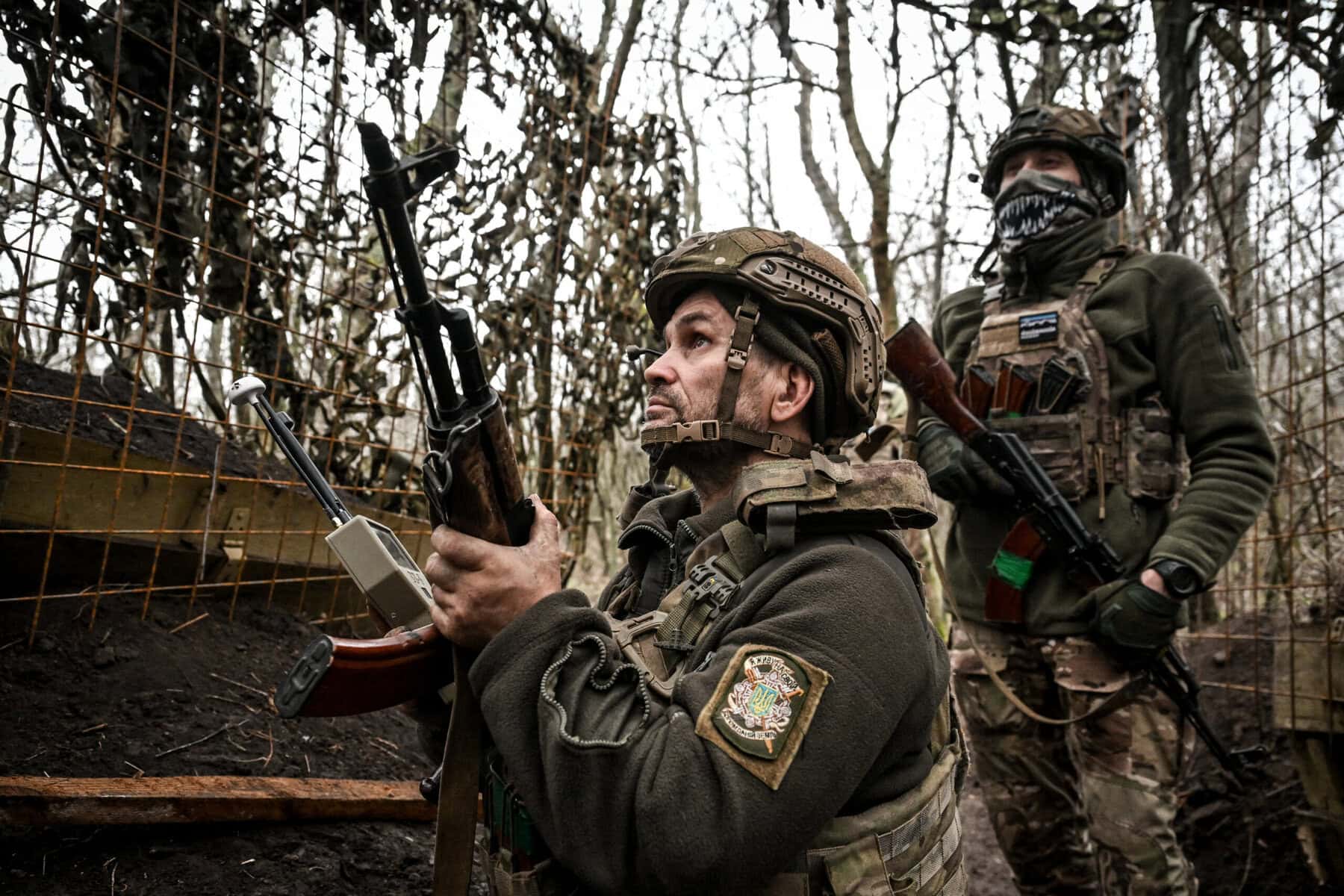 Artillery unit of Ukraine's 152nd Jaeger Brigade in Pokrovsk direction