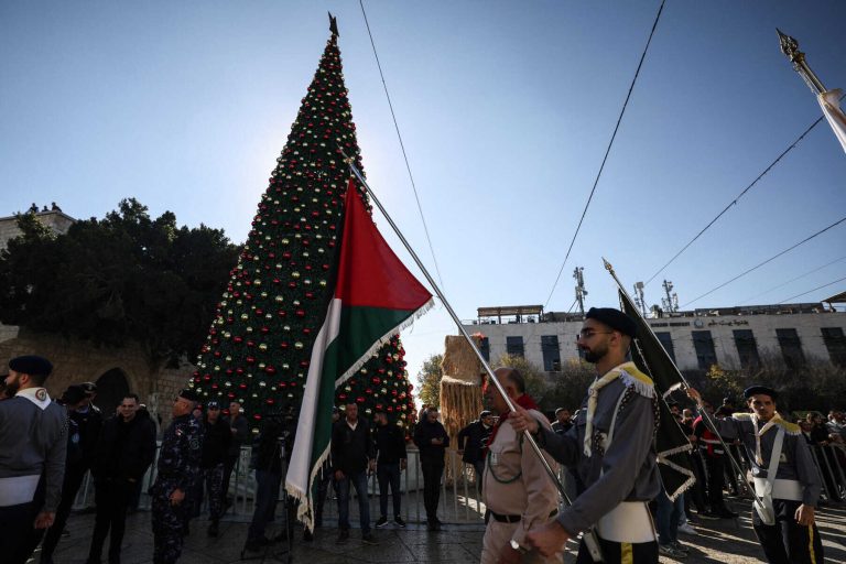 PALESTINIAN-ISRAEL-CONFLICT-RELIGION-CHRISTIANITY-CHRISTMAS