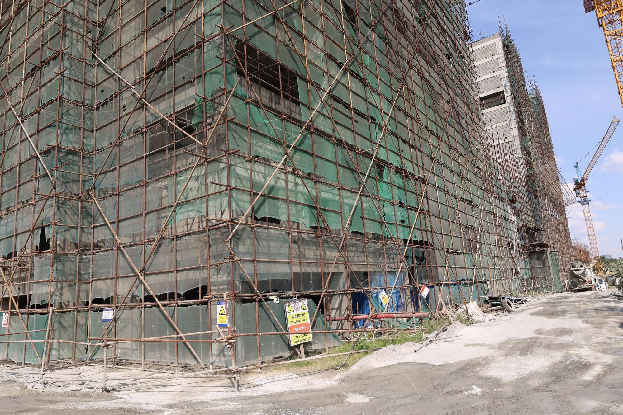 Housing construction at Jabavu Village Limited and the Nairobi B