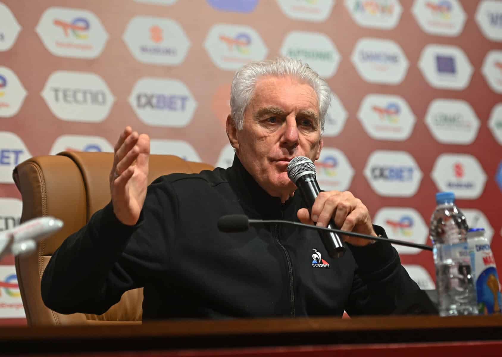 Football - 2025 Africa Cup of Nations - South Africa Press Conference - Marrakech Stadium - Morocco