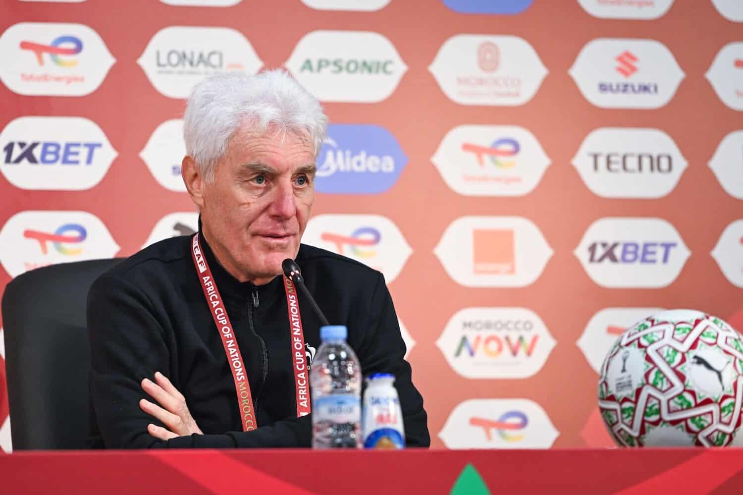 Football - 2025 Africa Cup of Nations - South Africa Press Conference - Adrar Stadium - Agadir - Morocco