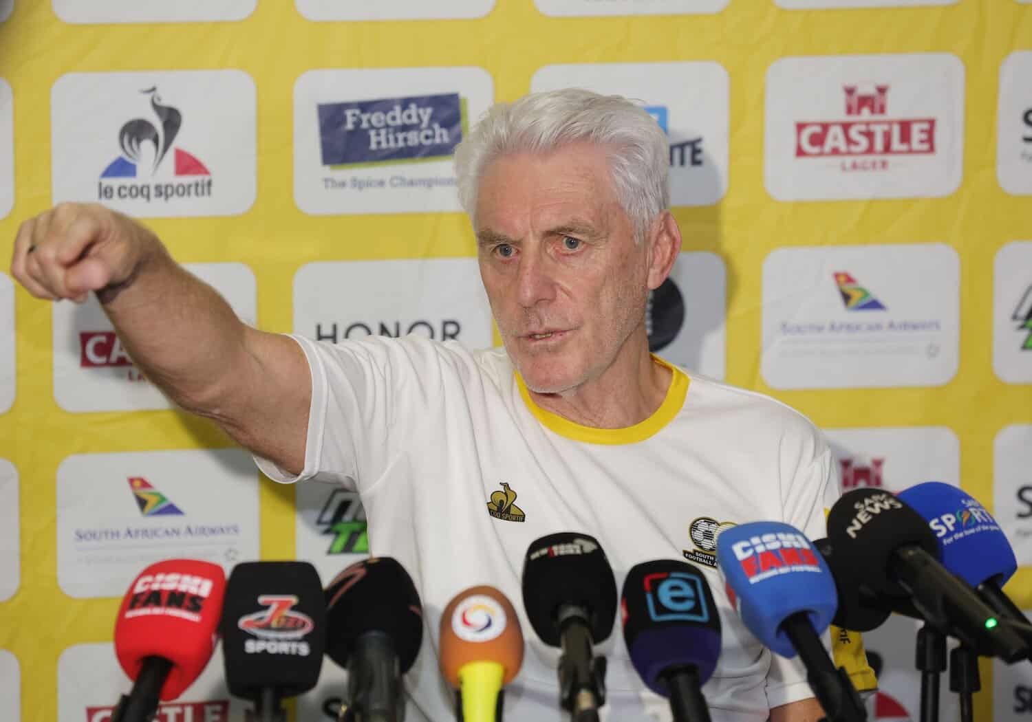 Football - Bafana Bafana - Press Conference - High Performance Centre - Pretoria