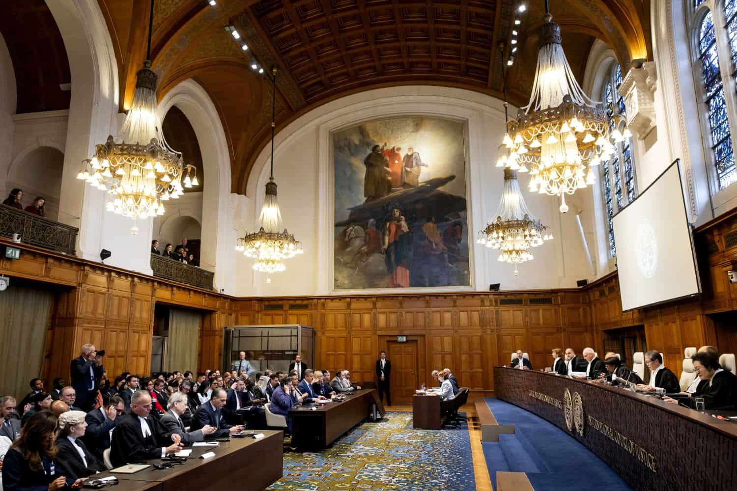 NETHERLANDS-ISRAEL-PALESTINIAN-TRIAL-CONFLICT