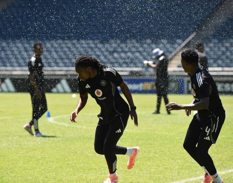 Football - CAF Champions League 2025/26 - Preliminary Round 2nd Leg - Orlando Pirates Training - Orlando Stadium - Johannesburg