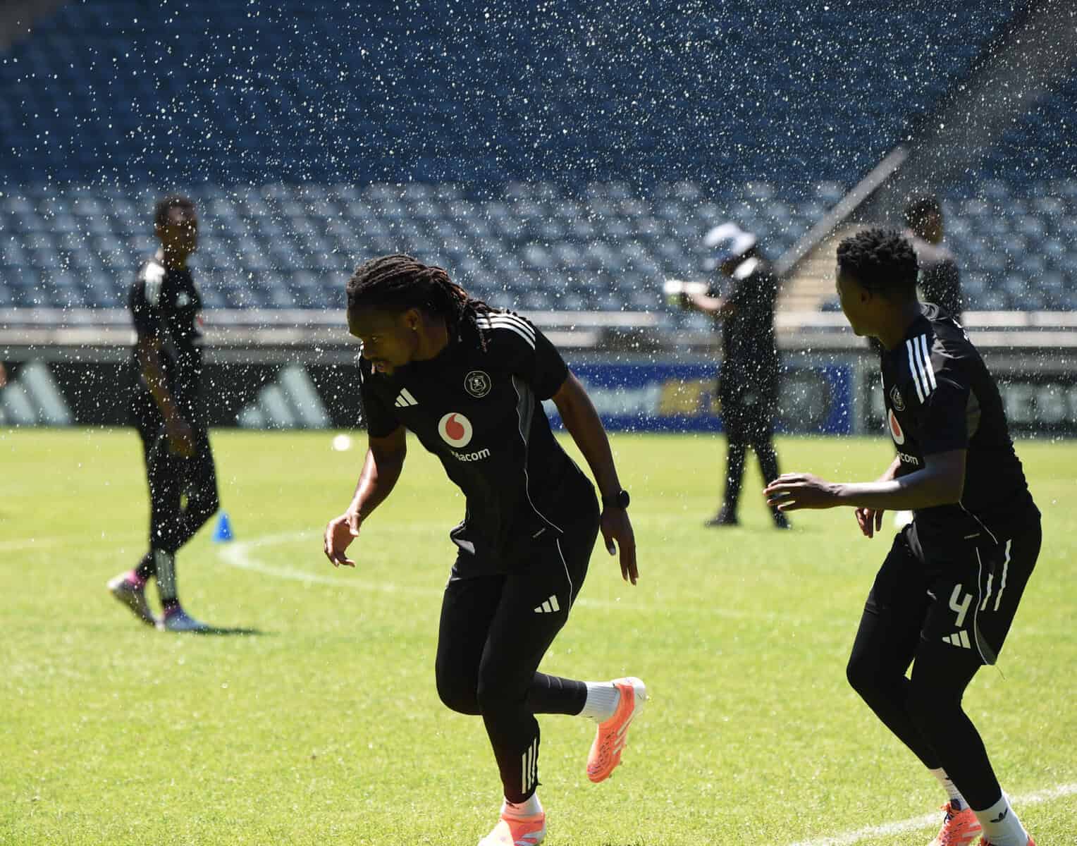 Football - CAF Champions League 2025/26 - Preliminary Round 2nd Leg - Orlando Pirates Training - Orlando Stadium - Johannesburg