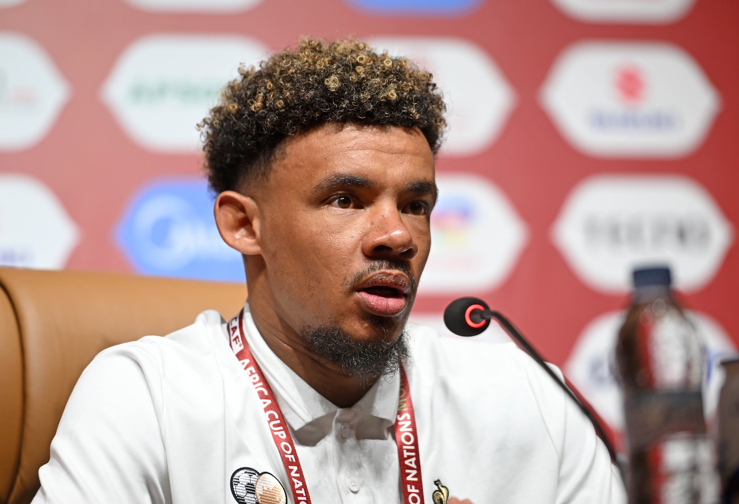 Football - 2025 Africa Cup of Nations - South Africa Press Conference - Marrakesh Stadium - Morocco