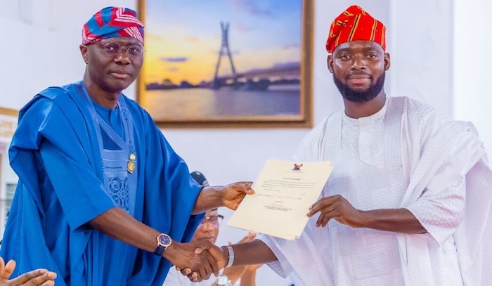 202512Sanwo-Olu-Administers-Oath-To-Obasas-Son-As-Agege-LG-Chairman