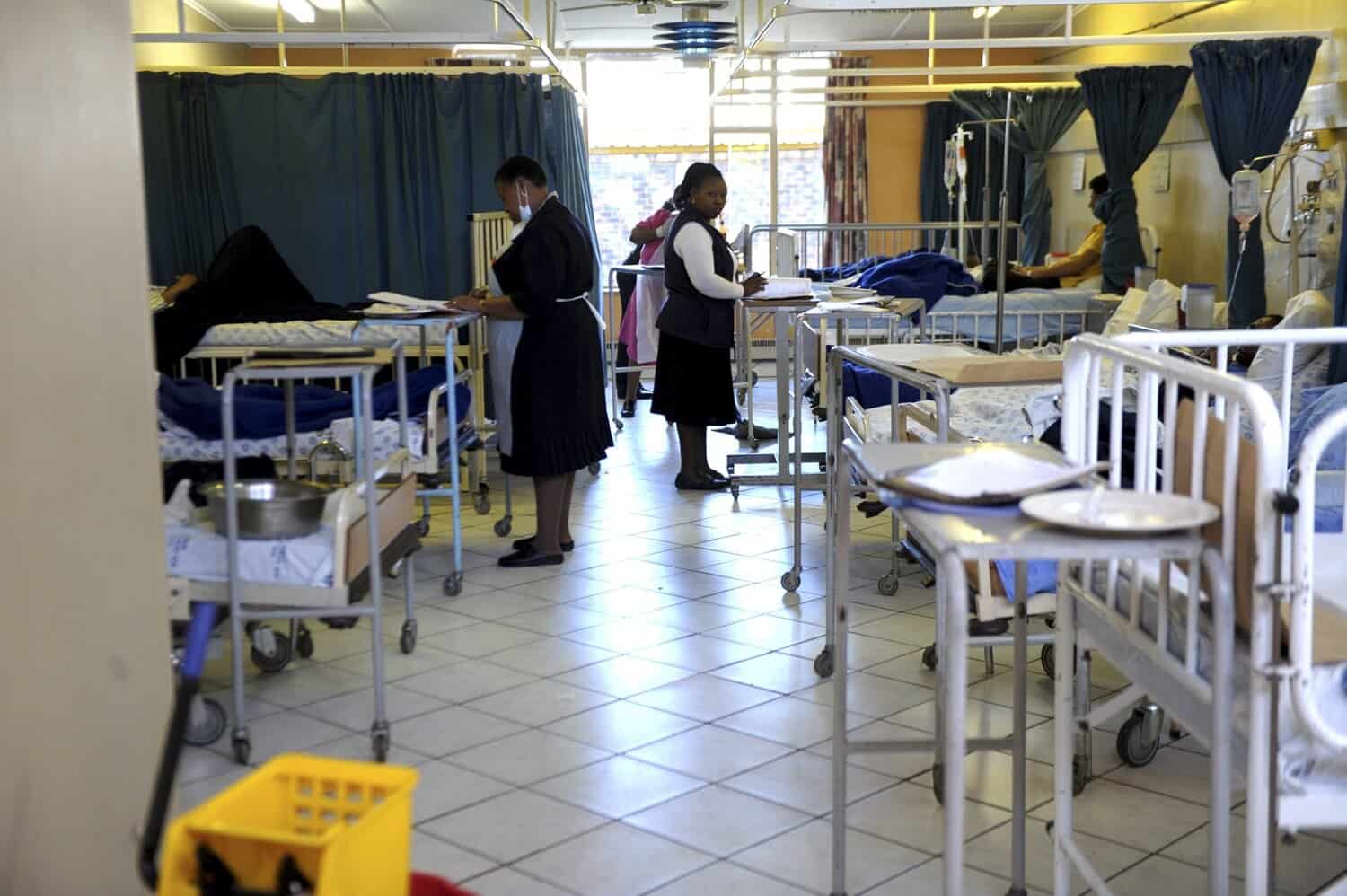 Renovations at Tshepong Hospital