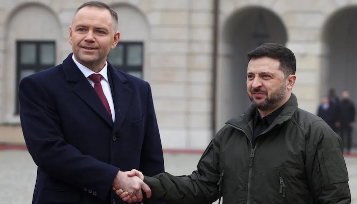 202512Zelenskiy-Meets-Polands-Trump-Backed-President-As-Ukraine-Seeks-Support