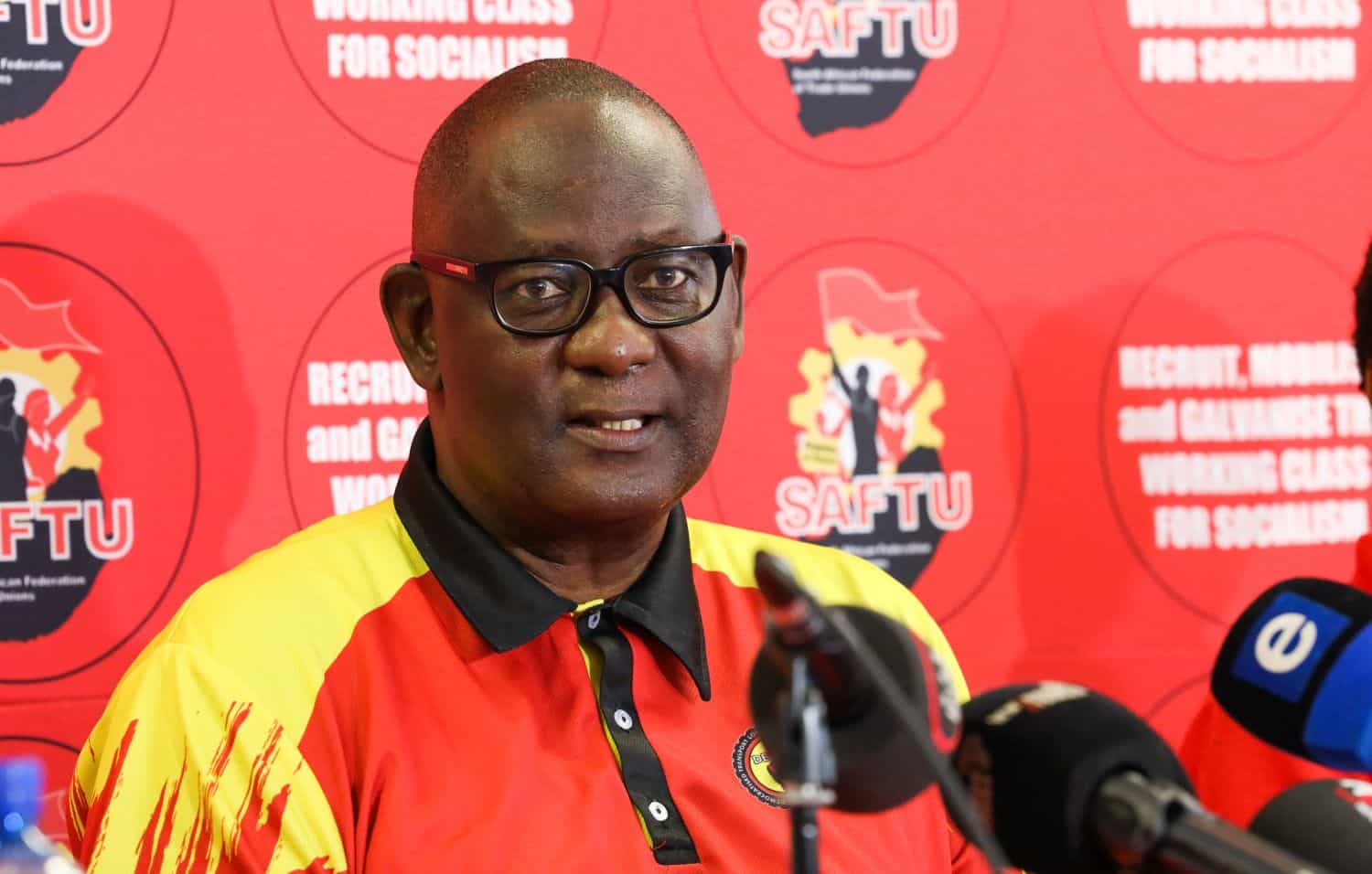 SAFTU Briefs The Media On Preparations Ahead Of The National Shutdown