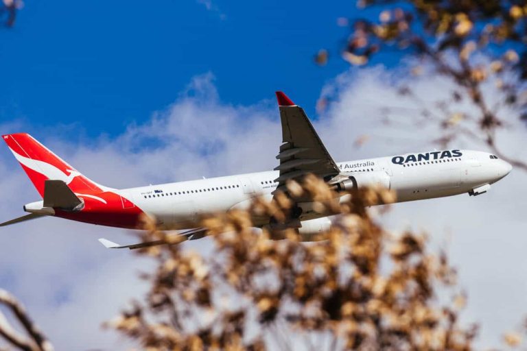 Qantas Airbus A330-303 in Australia
