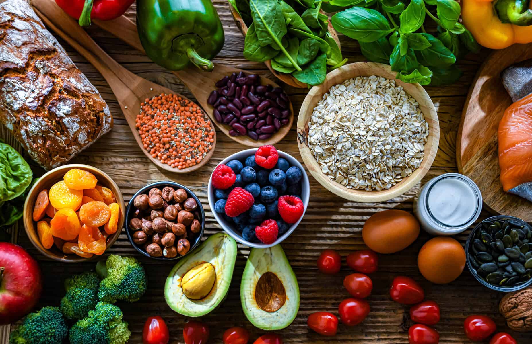 Food products recommended for pregnancy. Healthy diet