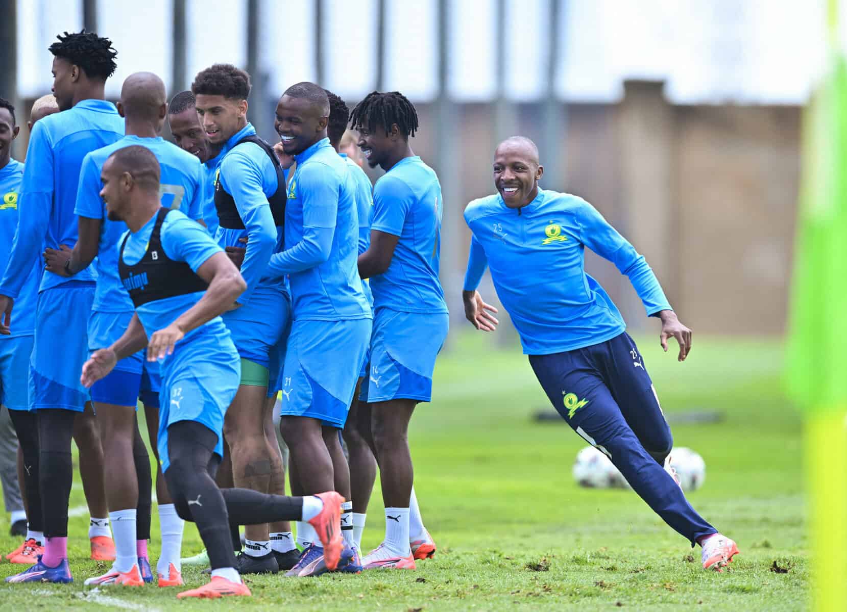 Football - CAF Champions League 2024/25 - Mamelodi Sundowns Training - Chloorkop