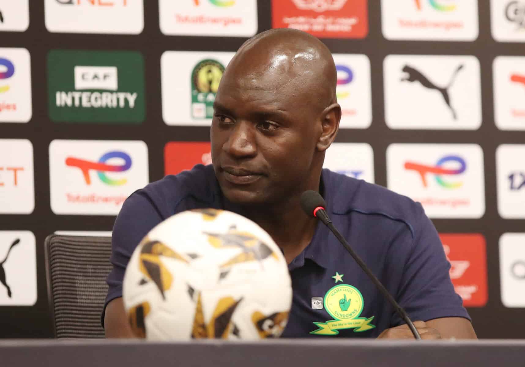 Football - CAF Champions League 2024/25 -  Final - 2nd Leg - Mamelodi Sundowns Press Conference - Cairo - Egypt