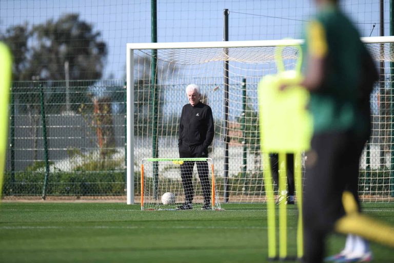 Football - 2025 Africa Cup of Nations - South Africa  Training - Rabat