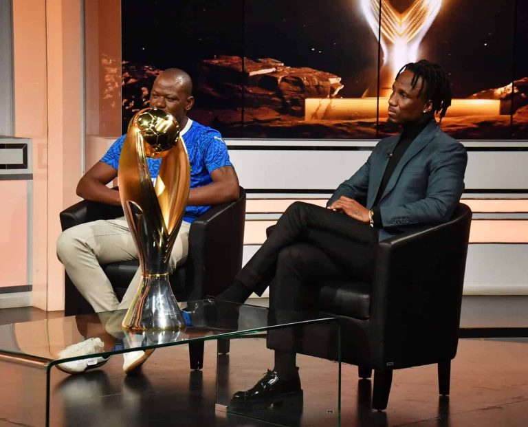 Football - CAF Champions League Trophy Launch - SABC Studios - Auckland Park - Johannesburg - South Africa