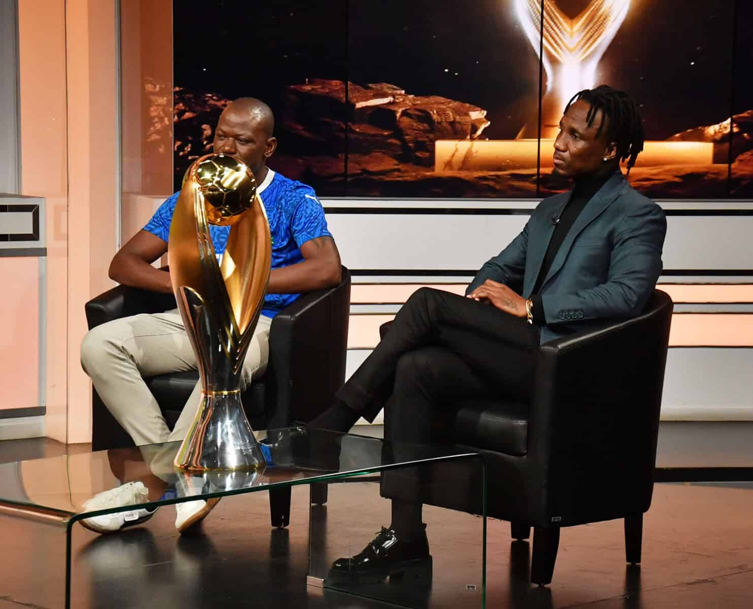 Football - CAF Champions League Trophy Launch - SABC Studios - Auckland Park - Johannesburg - South Africa