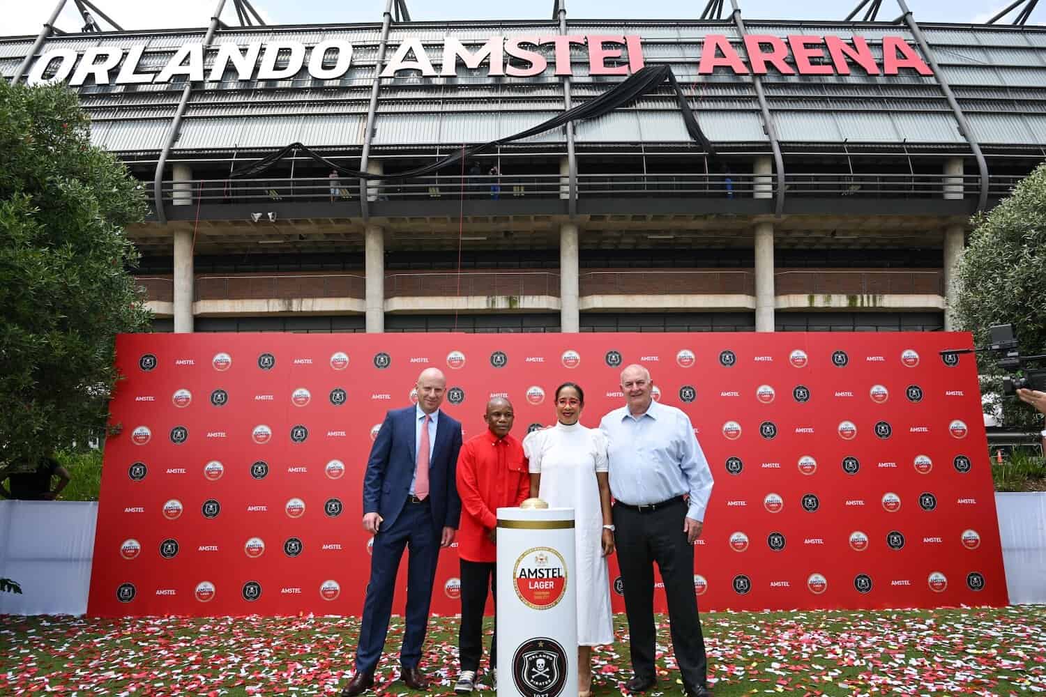Football - Amstel Media Launch - Orlando Stadium - Soweto - Johannesburg