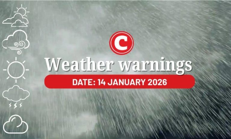 202601Weather-forecast-14-January-2026