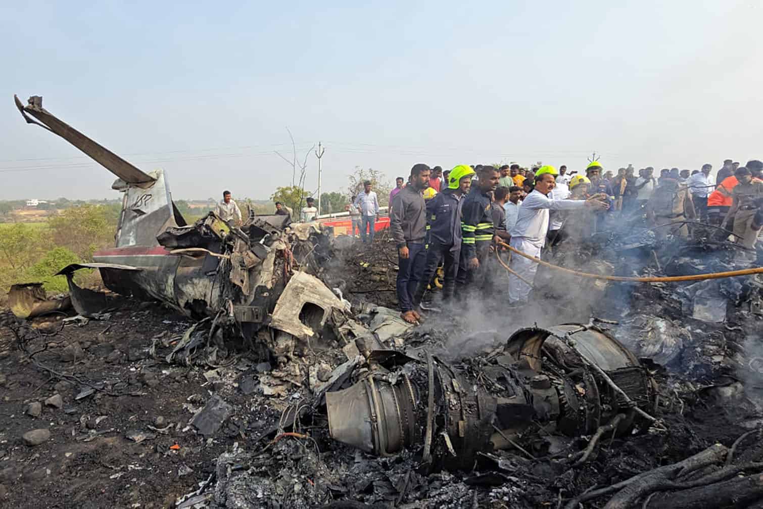 INDIA-AVIATION-ACCIDENT