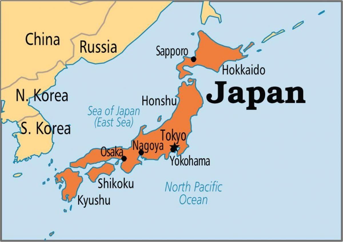 map-japan-surrounding-countries
