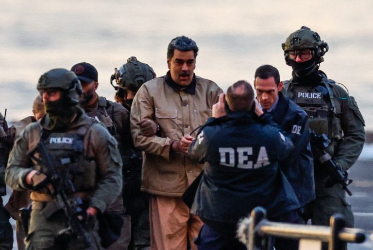 Venezuelan President Nicolas Maduro's initial appearance to face U.S. federal charges, in Manhattan