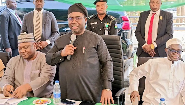 202602Amupitan-Lauds-Peaceful-Conduct-Early-Deployment-For-Abuja-Council-Polls-Wike-Bemoans-Low-Turnout