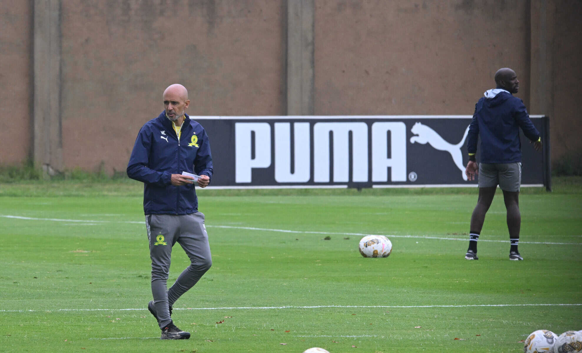 Football - CAF Champions League 2025/26 - Mamelodi Sundowns Training - Chloorkop - South Africa
