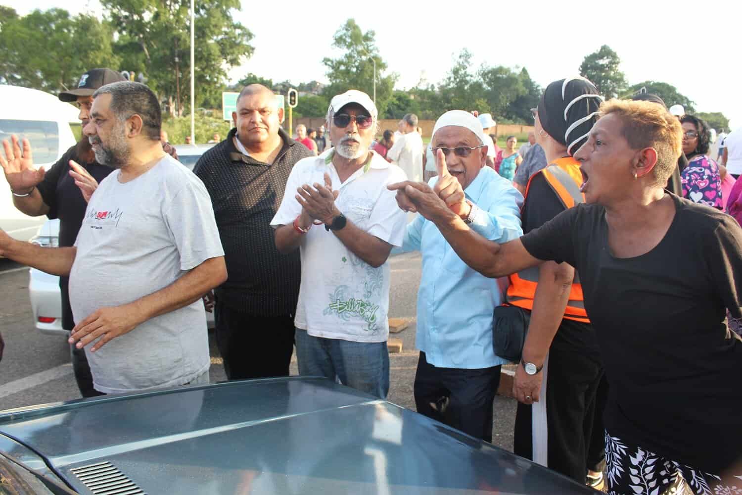 Residents Of Laudium Protest The Ongoing Water Crisis At R55 Highway