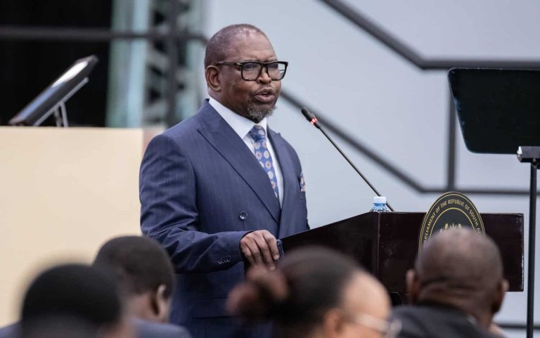Finance Minister Enoch Godongwana Delivers 2026 Budget Speech.