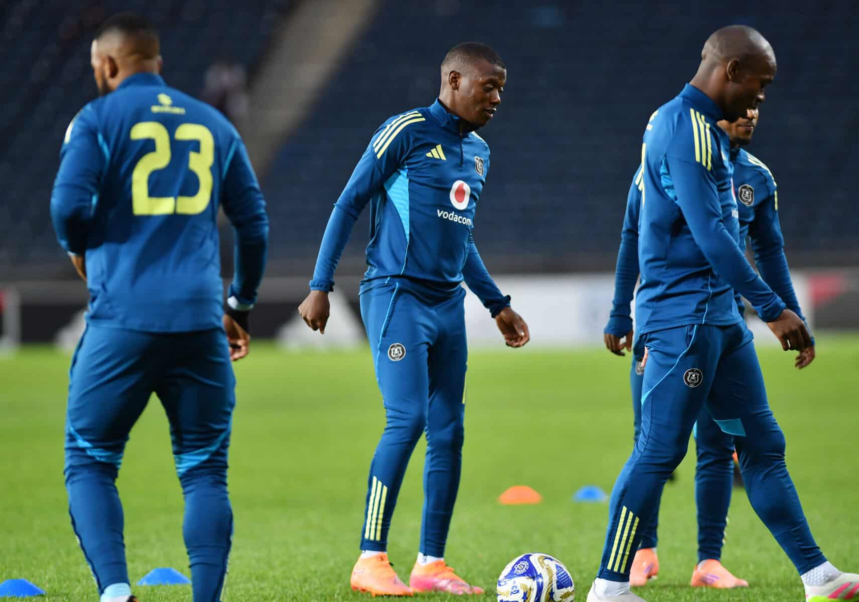 Football - 2025 Carling Knockout Cup - Quarter Final - Orlando Pirates v Magesi FC - Orlando Stadium - Soweto