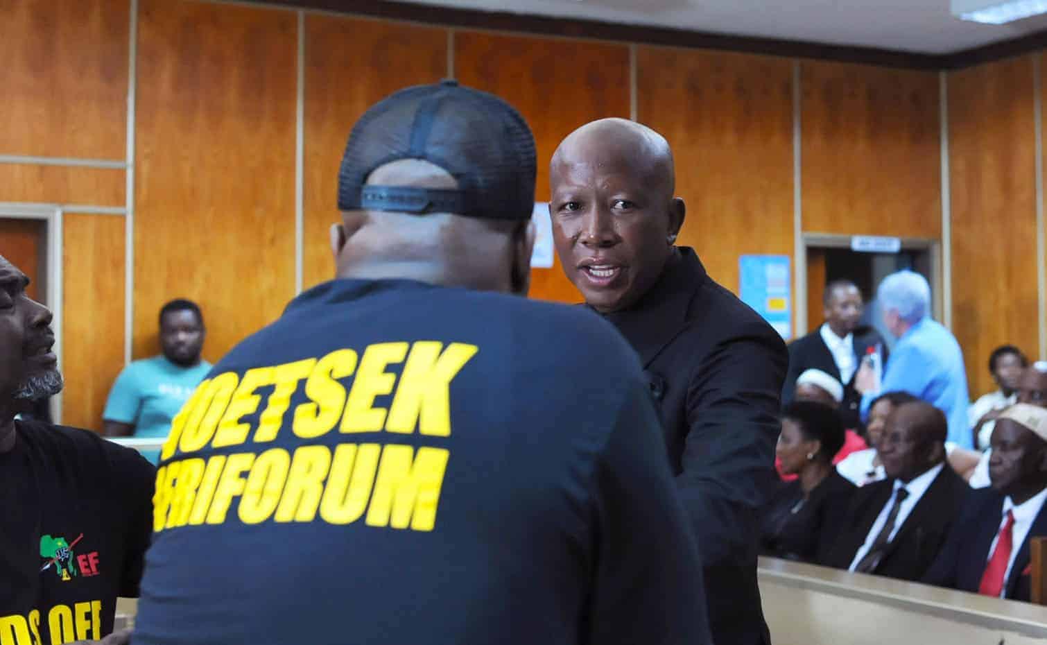 Julius Malema Returns To Court For Sentencing In Firearm Discharge Case