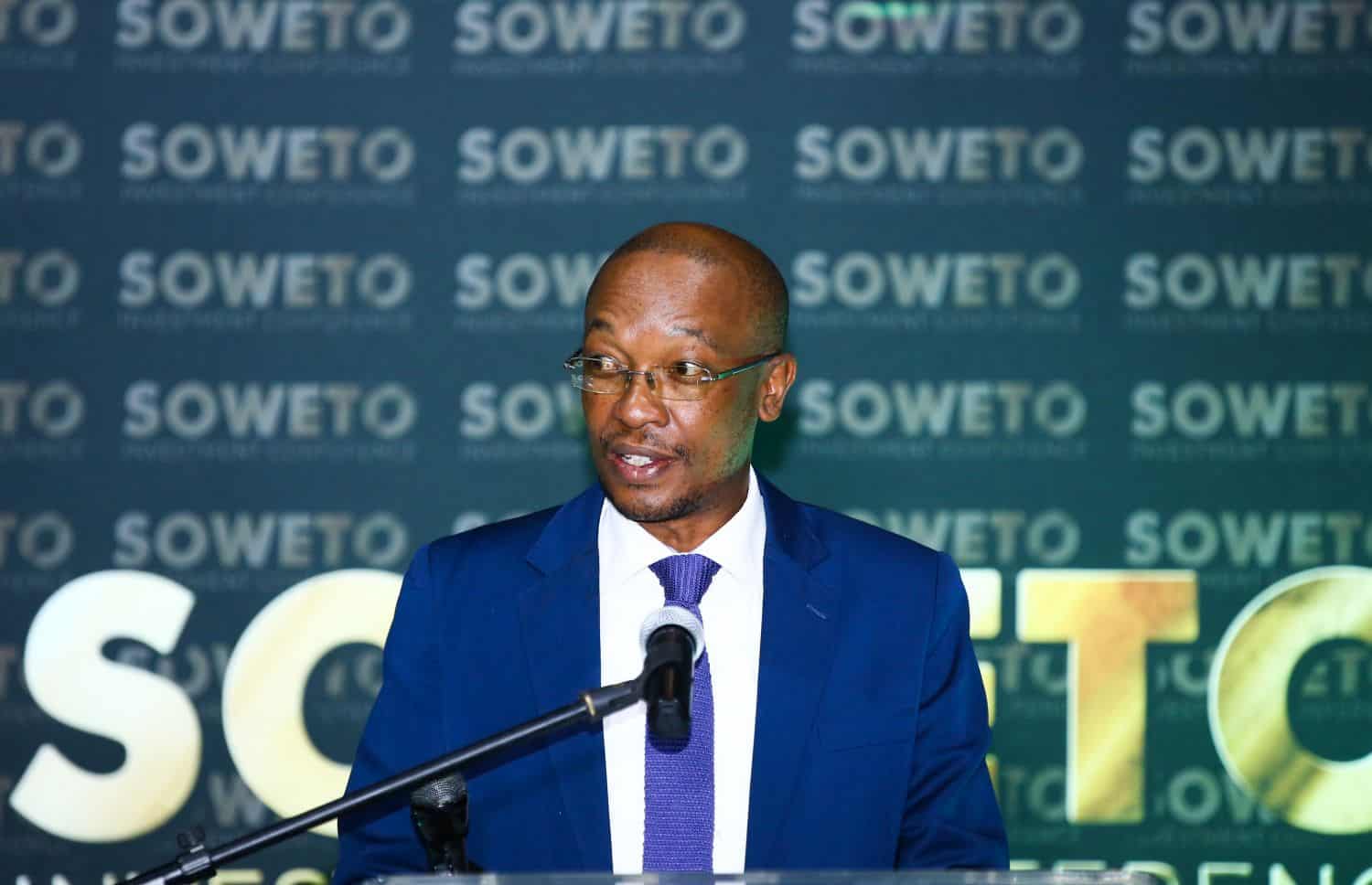 MEC Parks Tau Delivers Keynote Address At The Inaugural Soweto Investment Conference