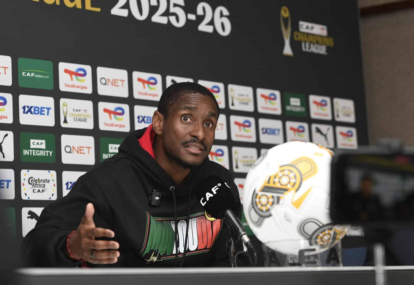 Football - CAF Champions League 2025/26 - MC Alger Press Conference - Loftus Versfeld Stadium - Pretoria