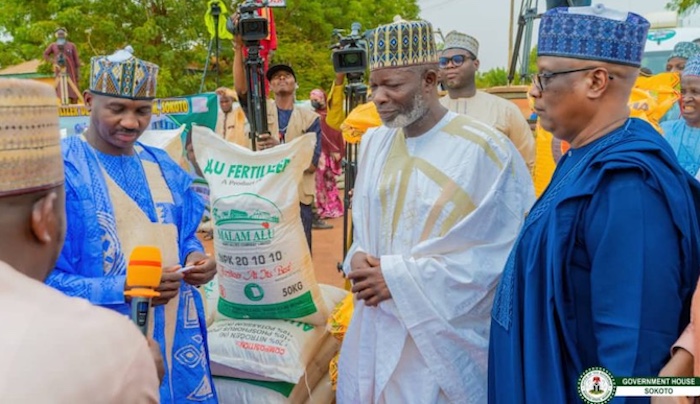 202602Sokoto-Governor-Aliyu-Launches-Subsidised-Fertiliser-Sales-Boosts-Dry-Season-Farming