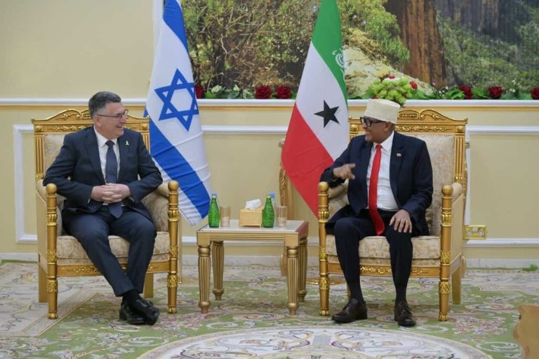 Israeli foreign minister arrives in Somaliland after recognition