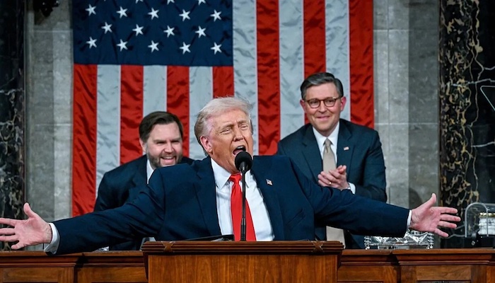 202602Trump-Delivers-Longest-State-Of-The-Union-Speech-In-History