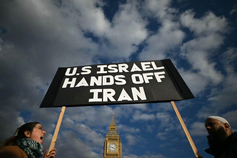 BRITAIN-IRAN-US-ISRAEL-CONFLICT-DEMONSTRATION