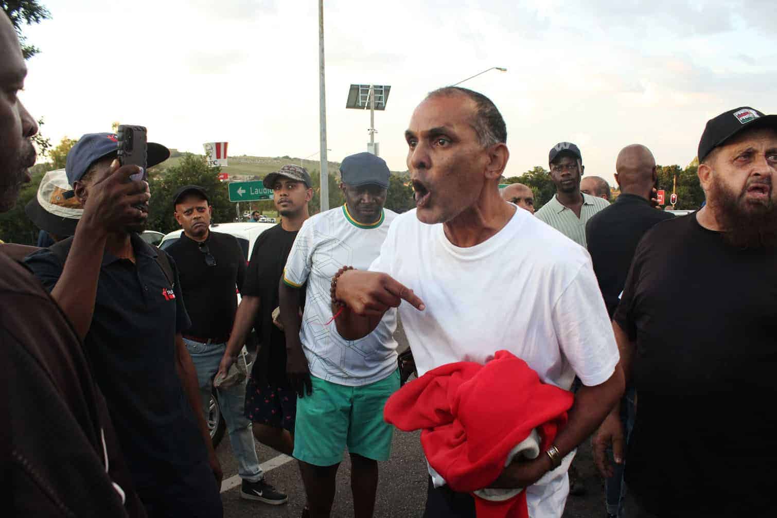 Residents Of Laudium Protest The Ongoing Water Crisis At R55 Highway