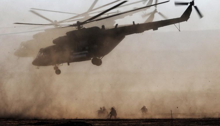 Mi-8-helicopters-at-the-Russian-military-exercises-Caucasus-2016-in-Russis-Southern-Military-District-Image-Sergey-Savostyanov-Tass