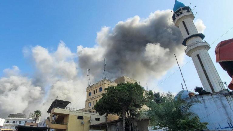 202410Israeli-Airstrike-Hits-Municipal-Headquarters-In-Lebanon