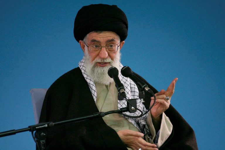 FILE PHOTO: Iran's Supreme Leader Ayatollah Ali Khamenei speaks in Tehran