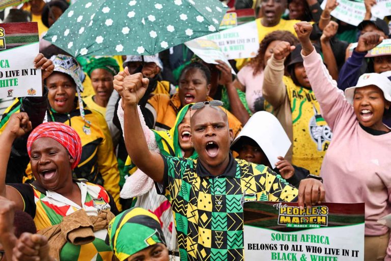 Various Organisations Take Part In The People's March