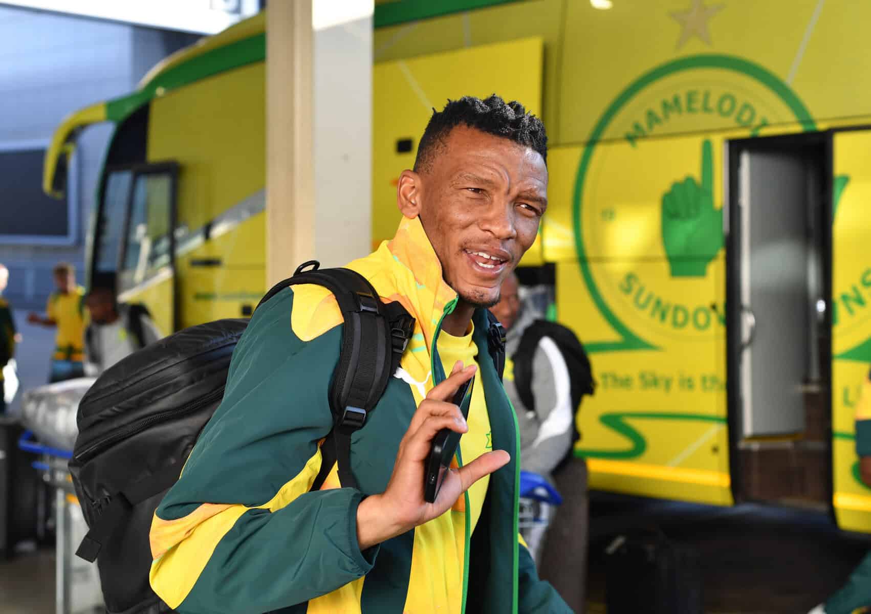 Football - FIFA Club World Cup 2025 - Mamelodi Sundowns Departure - OR Tambo International Airport - Johannesburg