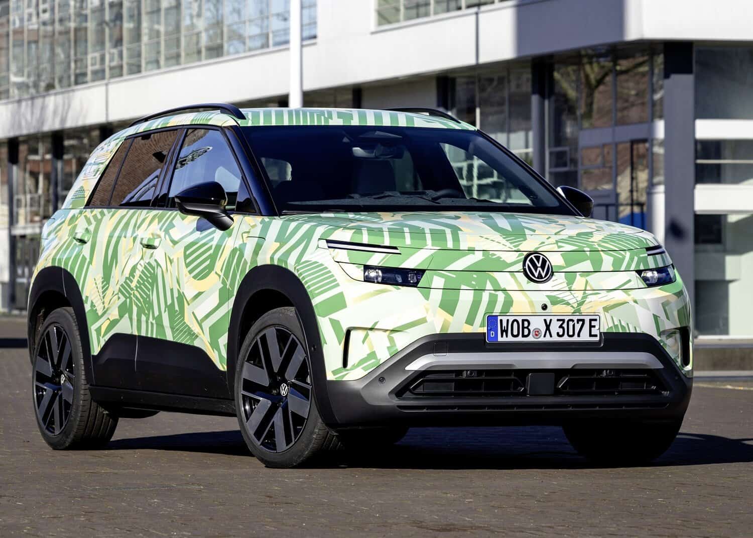 The all-new electric ID. Cross