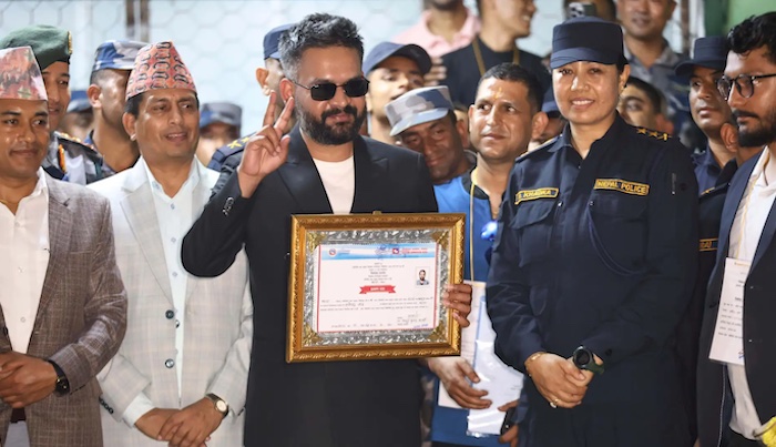 202603Ex-Rapper-Shah-Sworn-In-As-Nepal-PM-After-Landslide-Win