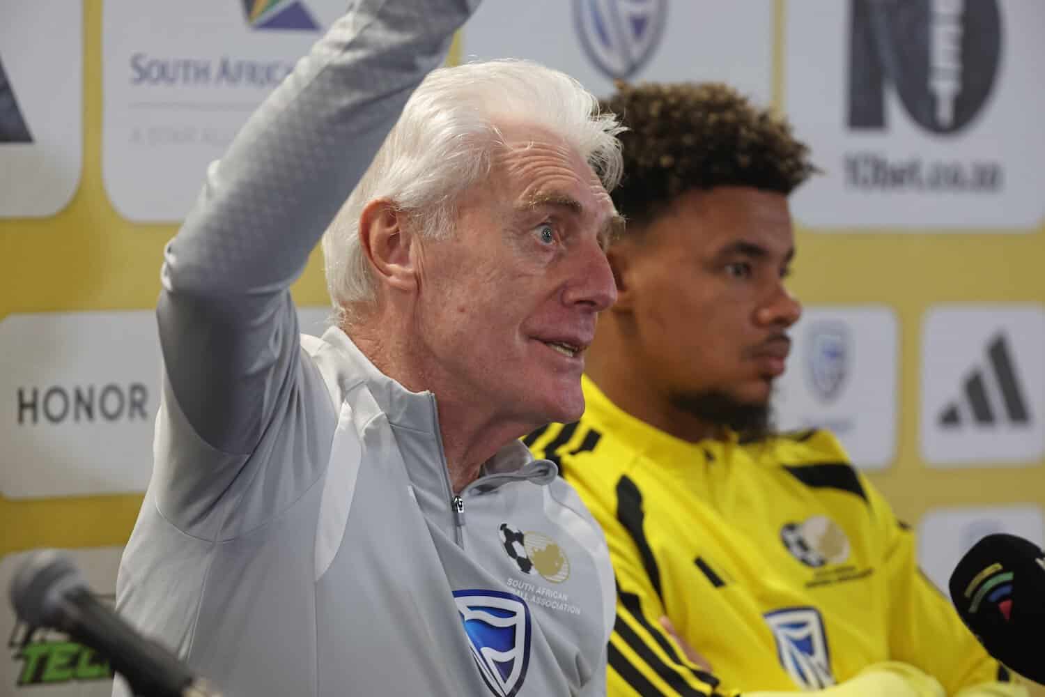 Football - 2026 International Friendly - South Africa and Panama Press Conferences  - Cape Town Stadium - Cape Town