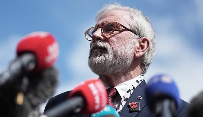 202603IRA-Bomb-Victims-Sue-Gerry-Adams-In-London-Court-Over-1973-1996-Attacks