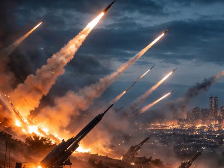 202603Iran-Fires-Missile-Waves-At-Israel